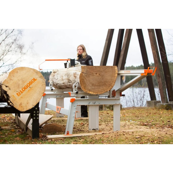 F2+ kjedesagbruk (4 m) Stihl MS661 og manuell fjernmating