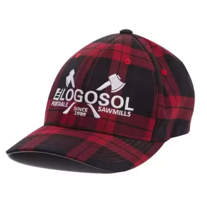 Logosol cap svart/rød