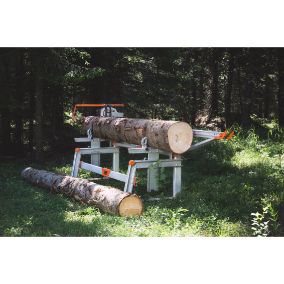 F2+ kjedesagbruk (4 m) Stihl MS661 og enkel veivdrift