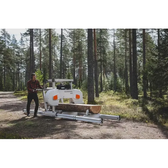 Logosol B701 Båndsagbruk med 13,5 hk bensinmotor (Briggs & Stratton)