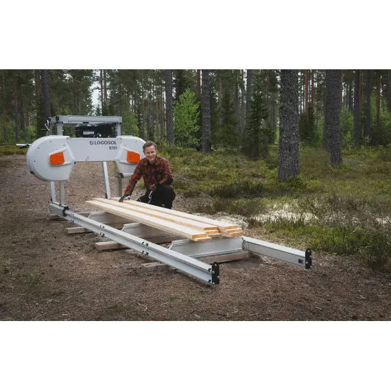 Logosol B701 Båndsagbruk med 13,5 hk bensinmotor (Briggs & Stratton)