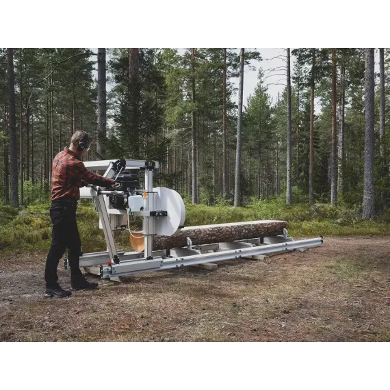 Logosol B701 Båndsagbruk med 13,5 hk bensinmotor (Briggs & Stratton)