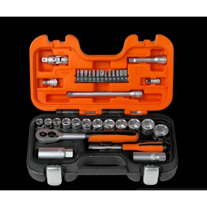 Bacho pipenøkkelsett SL25 1/4"