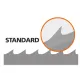 5 st Sagblad (Bahco Sandcut Solid) til LT10/LT15/LT20/LT40, 4000x33x1.1 mm