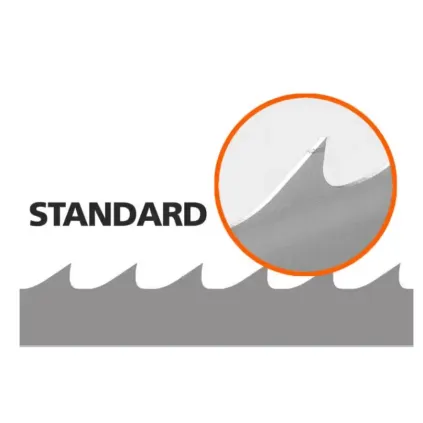 5 st Sagblad (Bahco Sandcut Solid) til LT10/LT15/LT20/LT40, 4000x33x1.1 mm