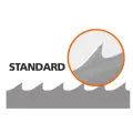 5 st Sagblad (Bahco Sandcut Solid) til LT10/LT15/LT20/LT40, 4000x33x1.1 mm
