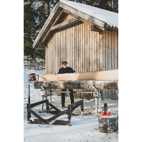 F3 kjedesagbruk (5 m) Stihl MS661 og enkel veivdrift